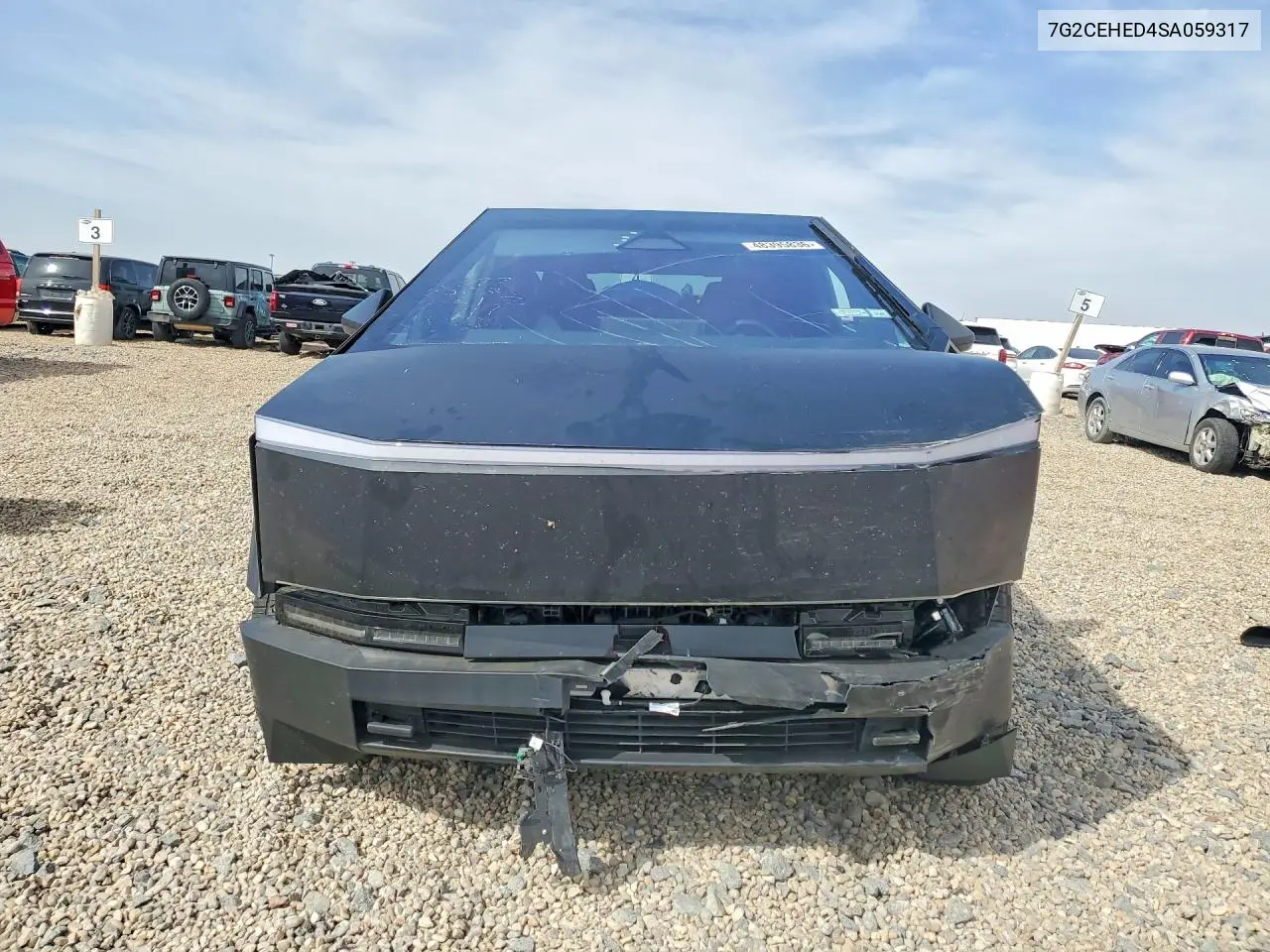 2025 Tesla Cybertruck VIN: 7G2CEHED4SA059317 Lot: 48395836