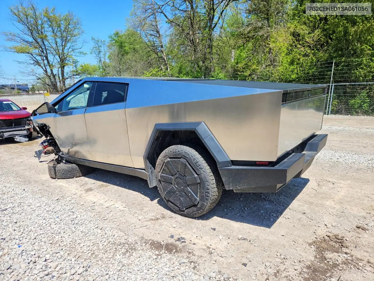 2025 Tesla Cybertruck VIN: 7G2CEHED1SA061056 Lot: 52225296