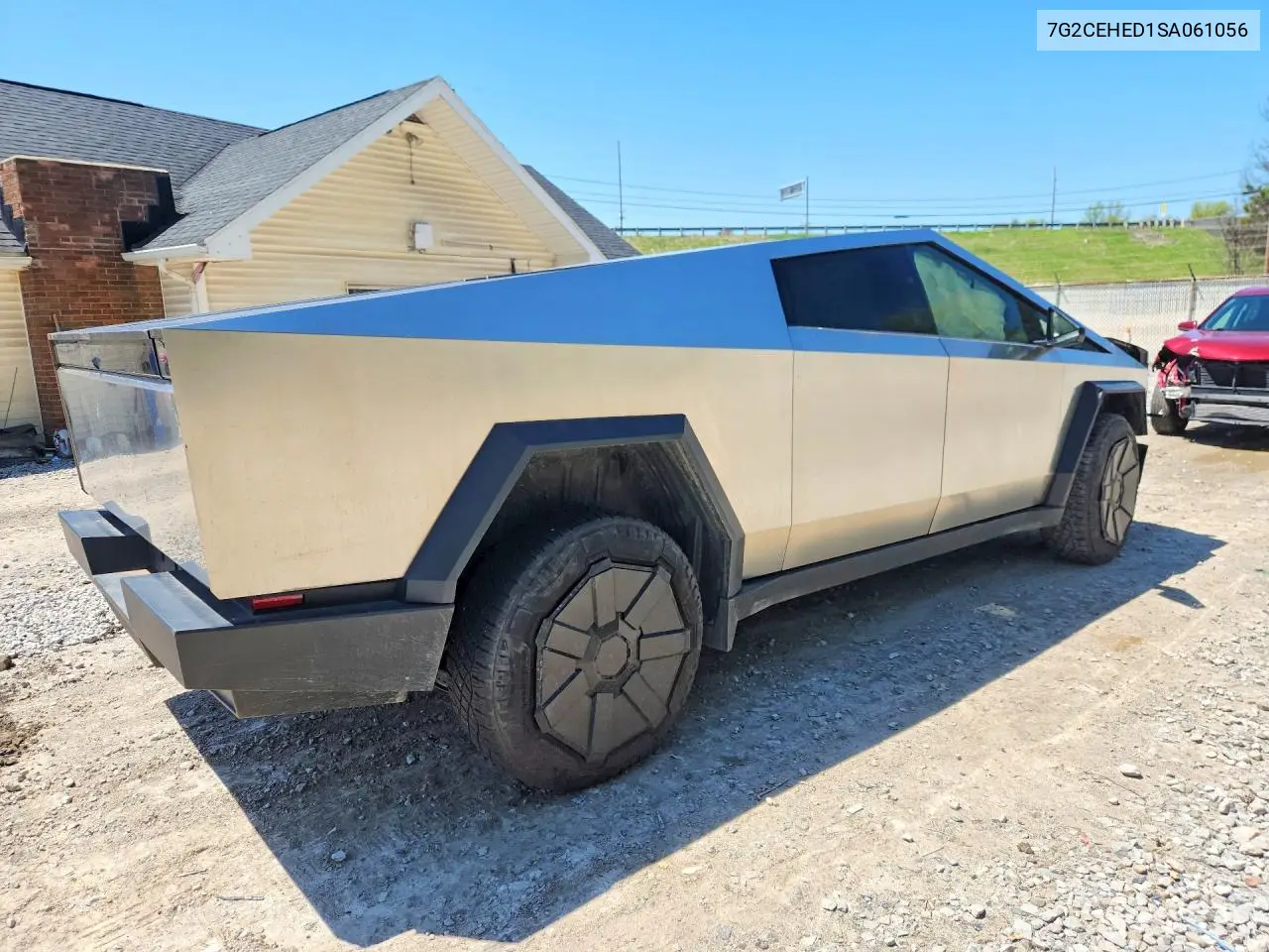 2025 Tesla Cybertruck VIN: 7G2CEHED1SA061056 Lot: 52225296