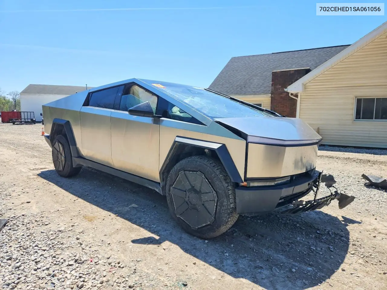2025 Tesla Cybertruck VIN: 7G2CEHED1SA061056 Lot: 52225296