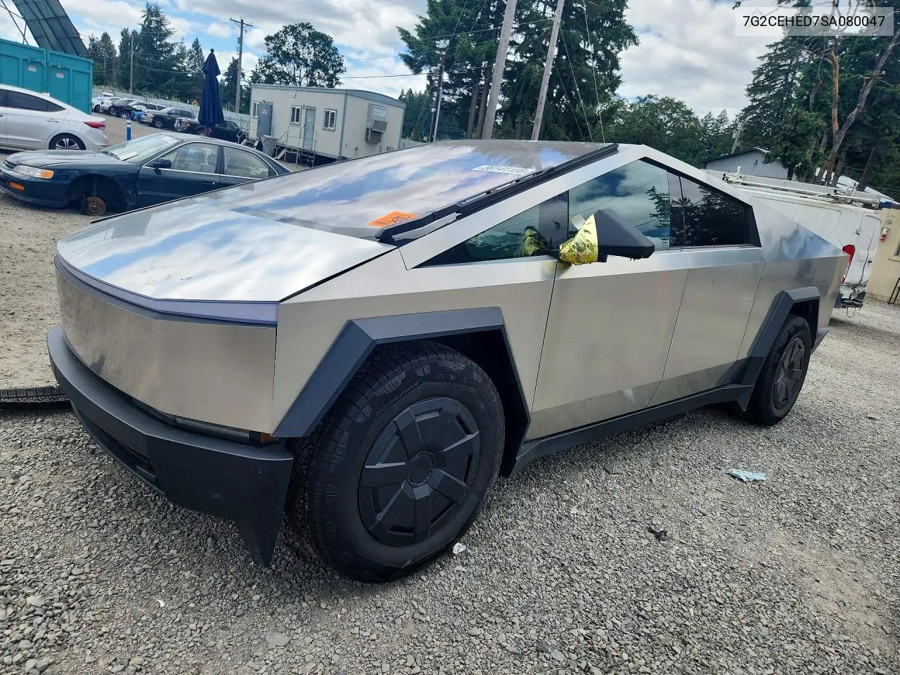2025 Tesla Cybertruck VIN: 7G2CEHED7SA080047 Lot: 56141156