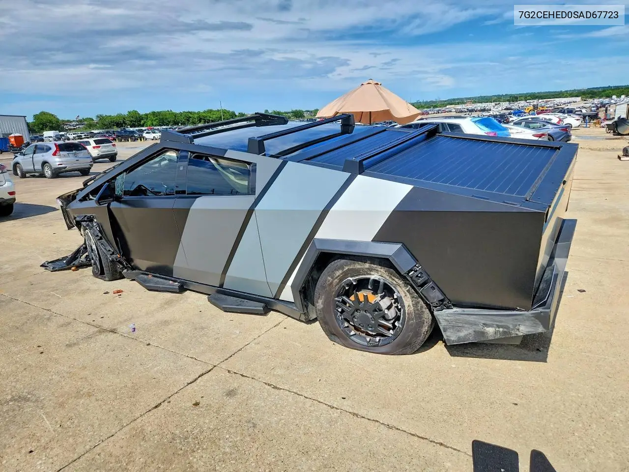 2025 Tesla Cybertruck VIN: 7G2CEHED0SA067723 Lot: 56941996