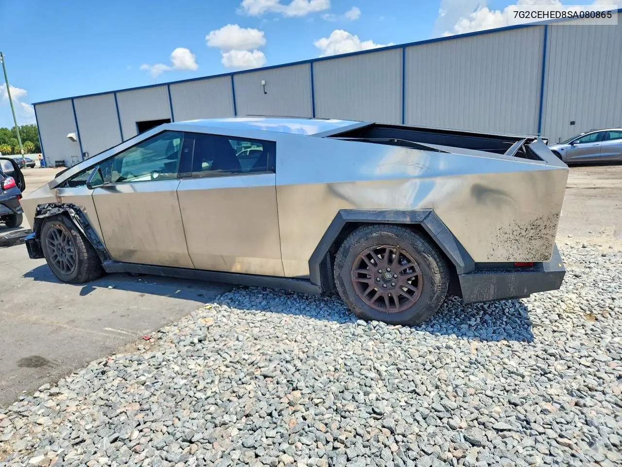2025 Tesla Cybertruck VIN: 7G2CEHED8SA080865 Lot: 58941946