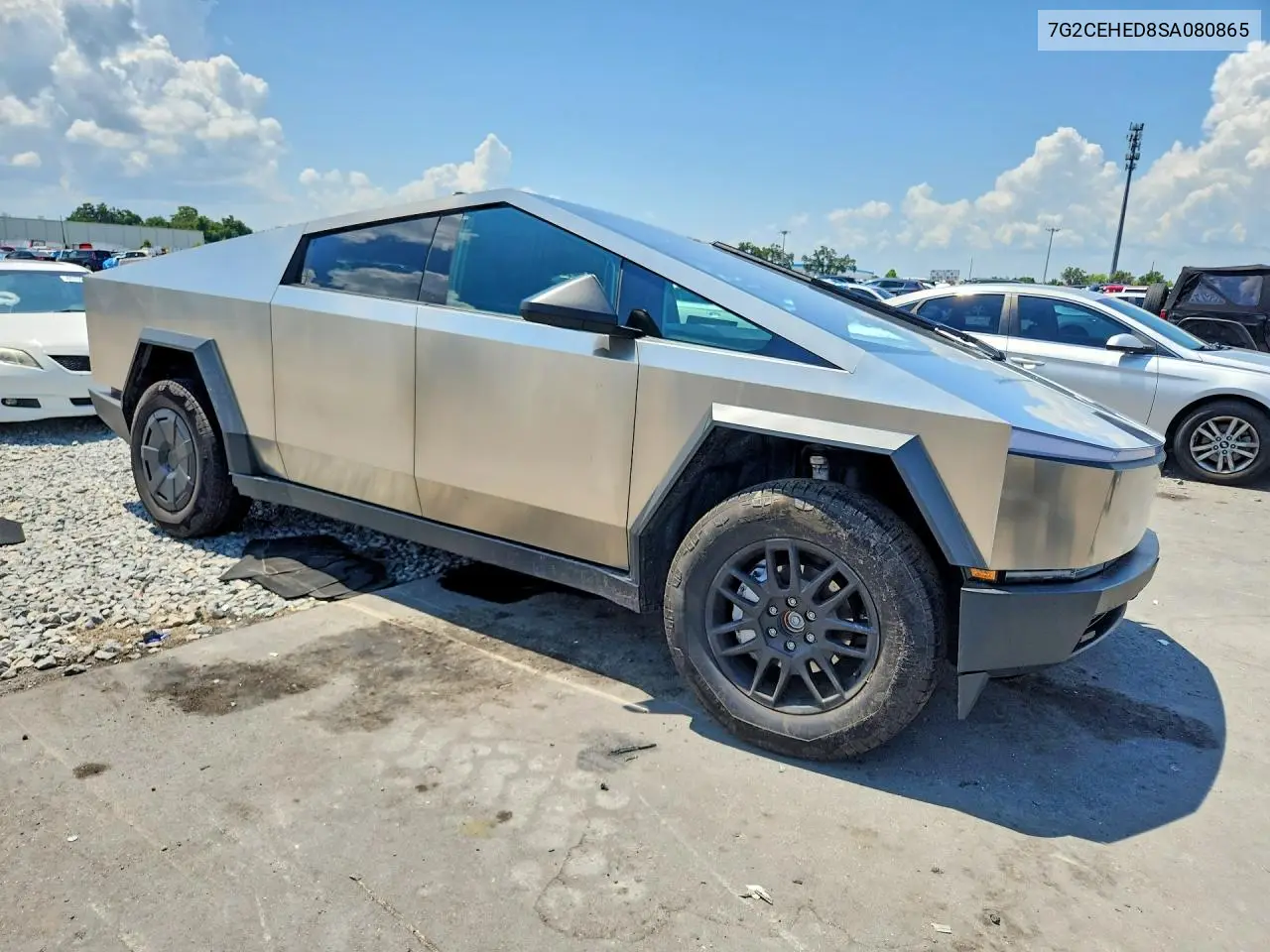 2025 Tesla Cybertruck VIN: 7G2CEHED8SA080865 Lot: 58941946
