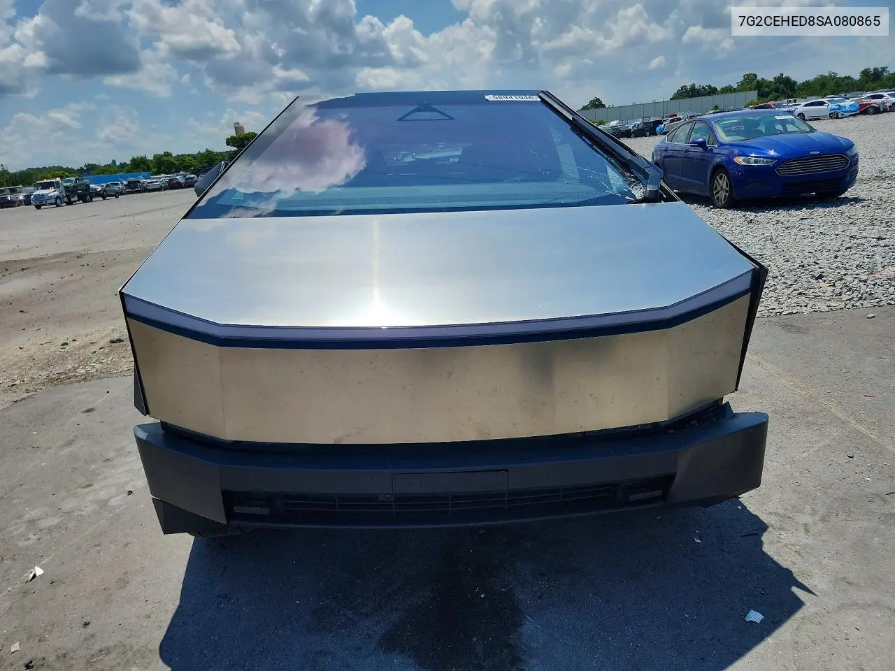 2025 Tesla Cybertruck VIN: 7G2CEHED8SA080865 Lot: 58941946