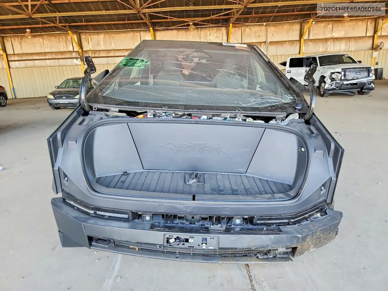 2025 Tesla Cybertruck VIN: 7G2CEHEE6SA060946 Lot: 59718586