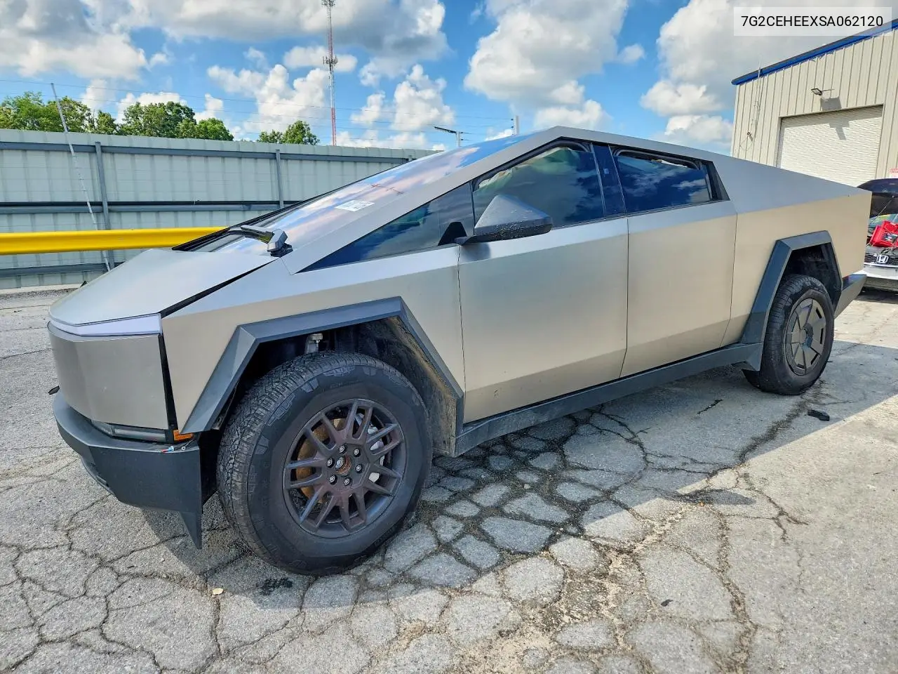 2025 Tesla Cybertruck VIN: 7G2CEHEEXSA062120 Lot: 60801126
