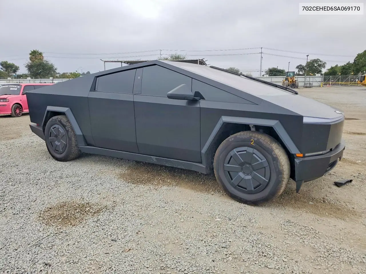 2025 Tesla Cybertruck VIN: 7G2CEHED6SA069170 Lot: 60809436