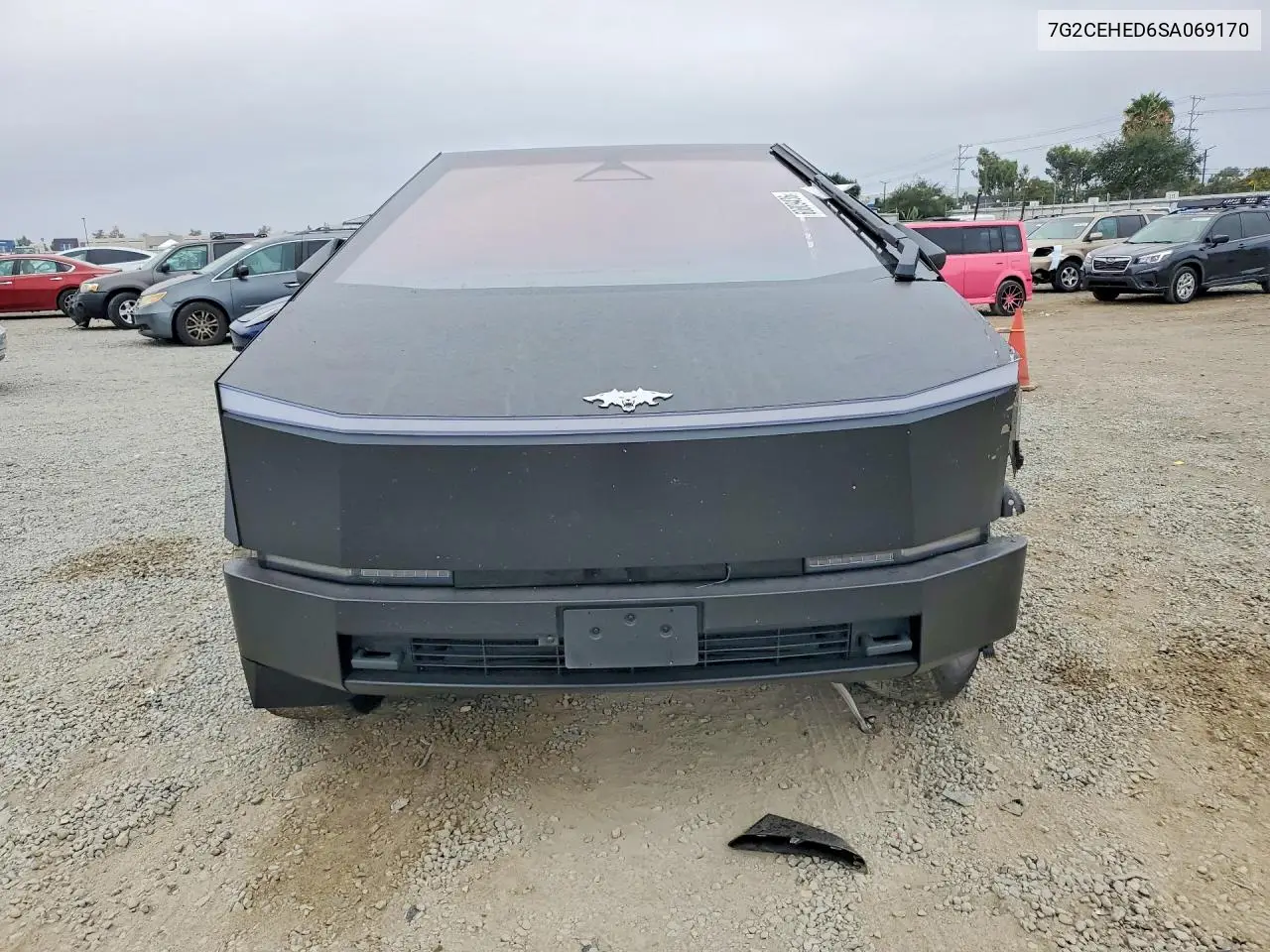 2025 Tesla Cybertruck VIN: 7G2CEHED6SA069170 Lot: 60809436
