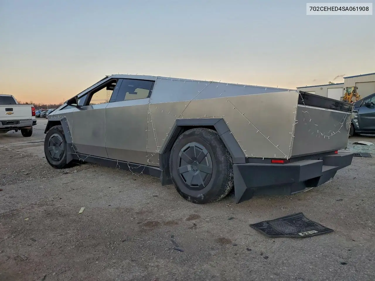 2025 Tesla Cybertruck VIN: 7G2CEHED4SA061908 Lot: 99345875