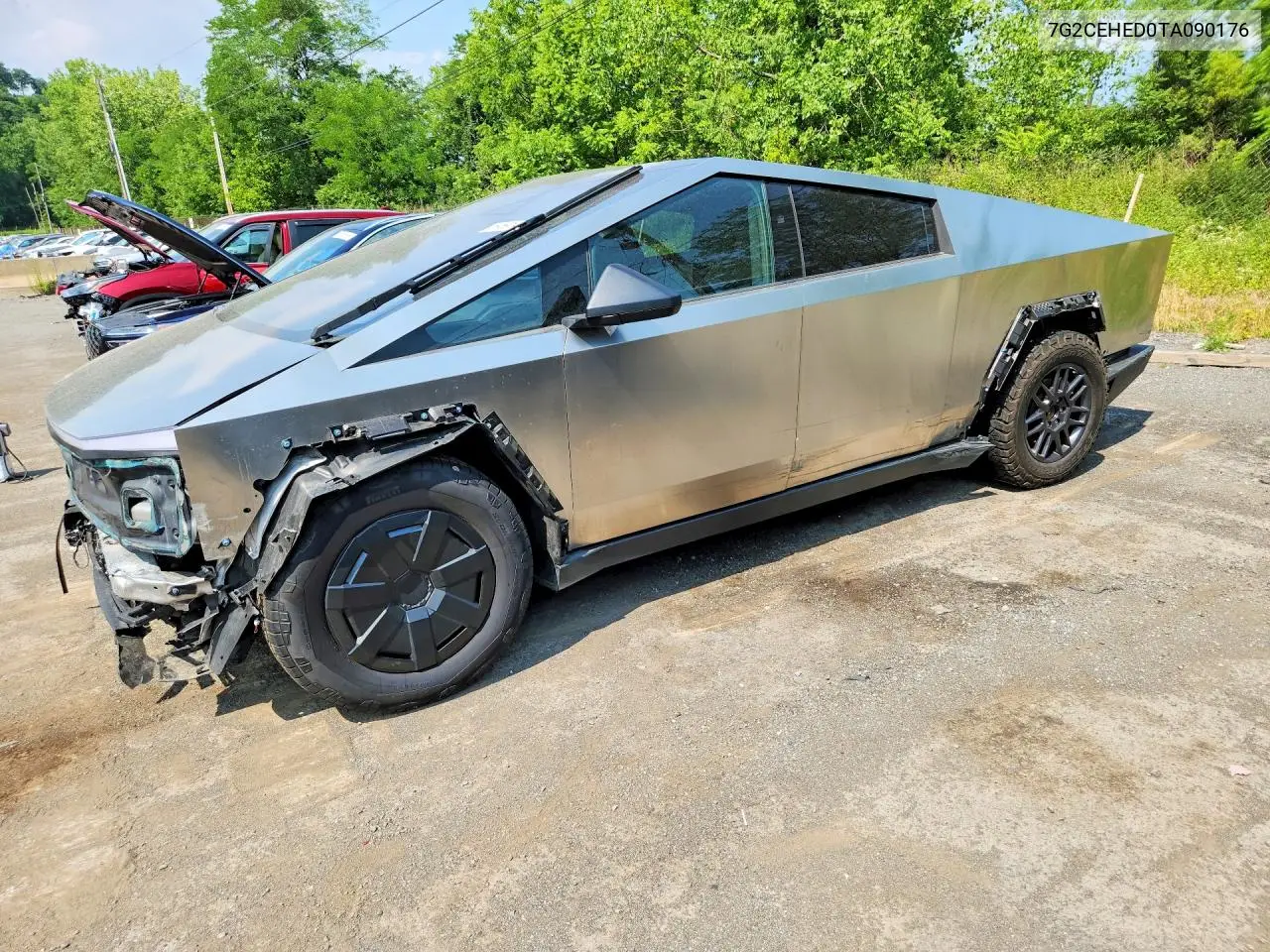 2026 Tesla Cybertruck VIN: 7G2CEHED0TA090176 Lot: 59591456