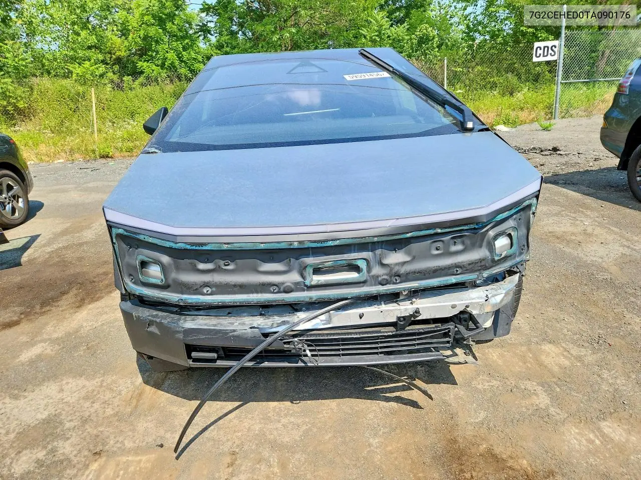 2026 Tesla Cybertruck VIN: 7G2CEHED0TA090176 Lot: 59591456