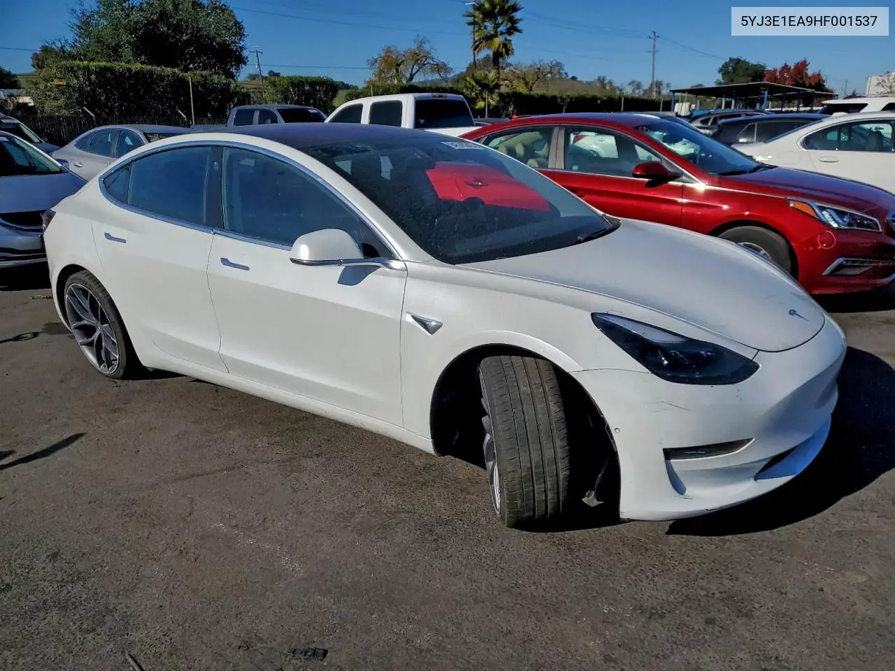 5YJ3E1EA9HF001537 2017 Tesla Model 3