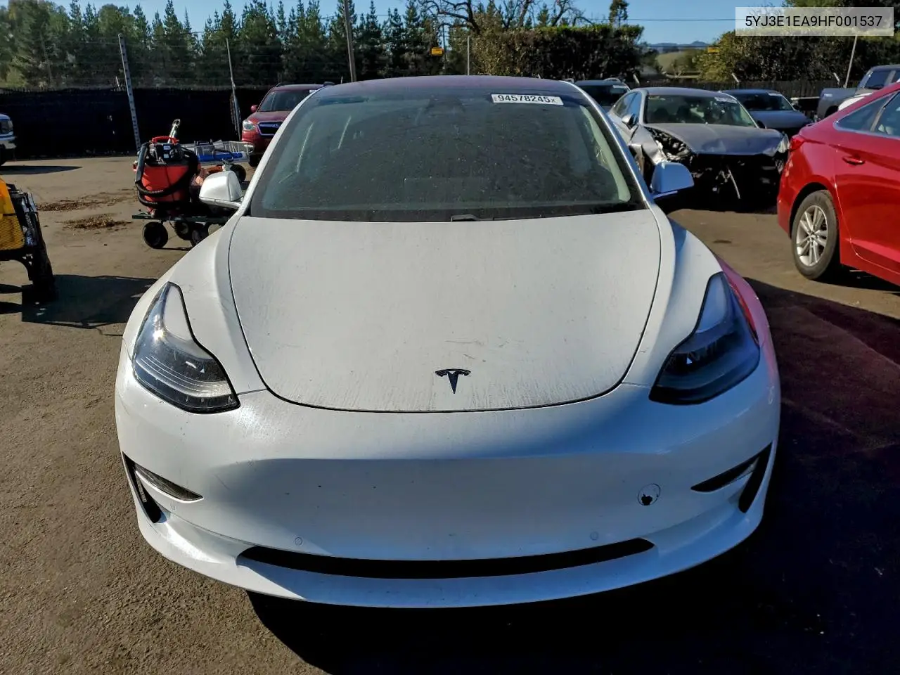 5YJ3E1EA9HF001537 2017 Tesla Model 3