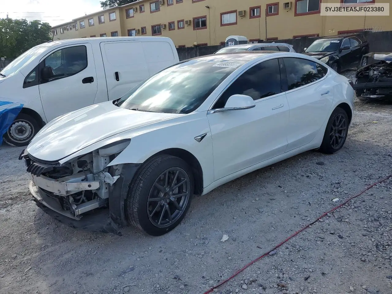 5YJ3E1EA5JF023380 2018 Tesla Model 3