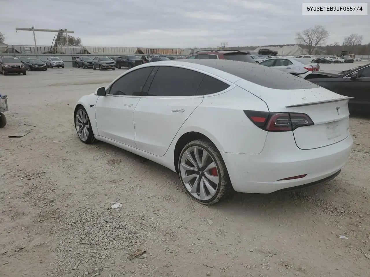 5YJ3E1EB9JF055774 2018 Tesla Model 3