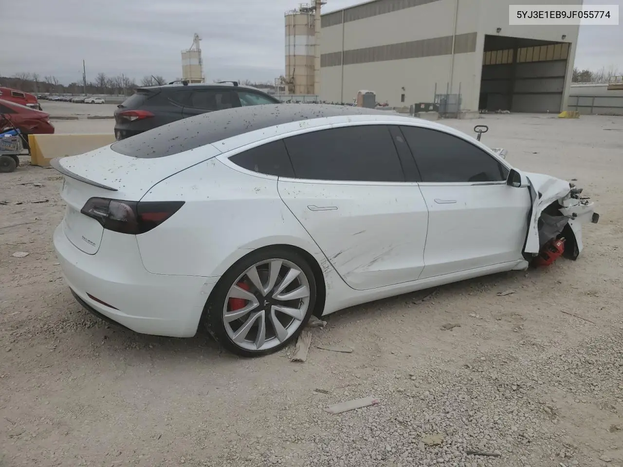 5YJ3E1EB9JF055774 2018 Tesla Model 3