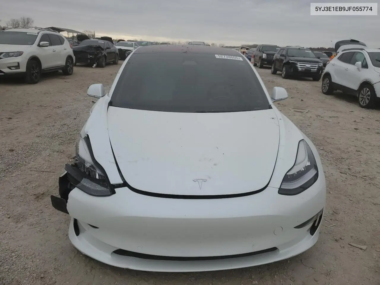 5YJ3E1EB9JF055774 2018 Tesla Model 3