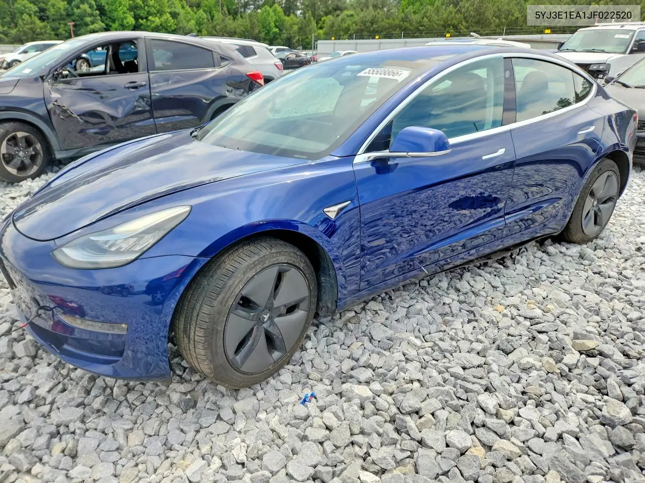 5YJ3E1EA1JF022520 2018 Tesla Model 3