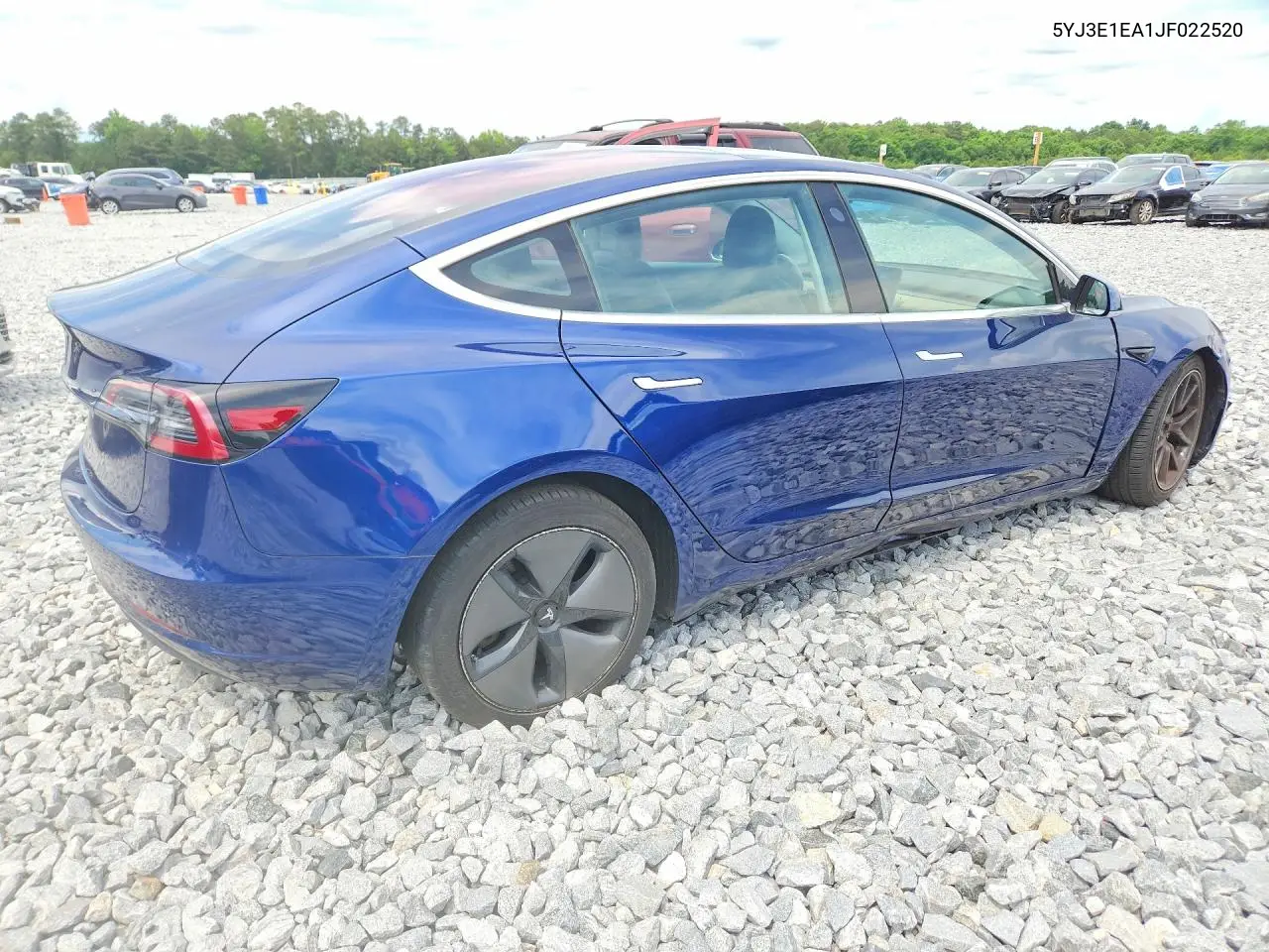 5YJ3E1EA1JF022520 2018 Tesla Model 3