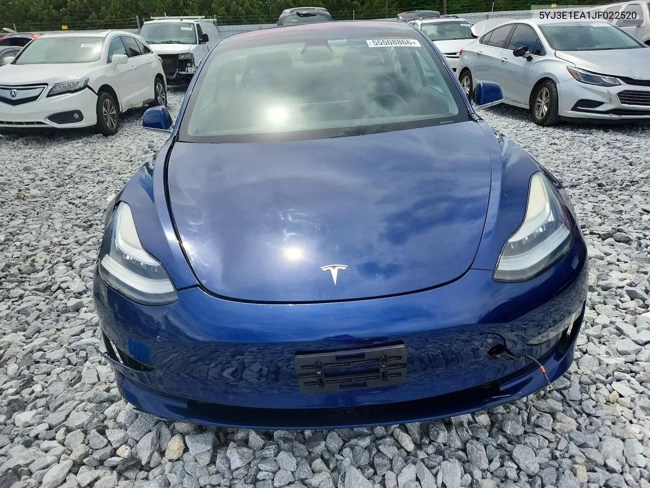 5YJ3E1EA1JF022520 2018 Tesla Model 3