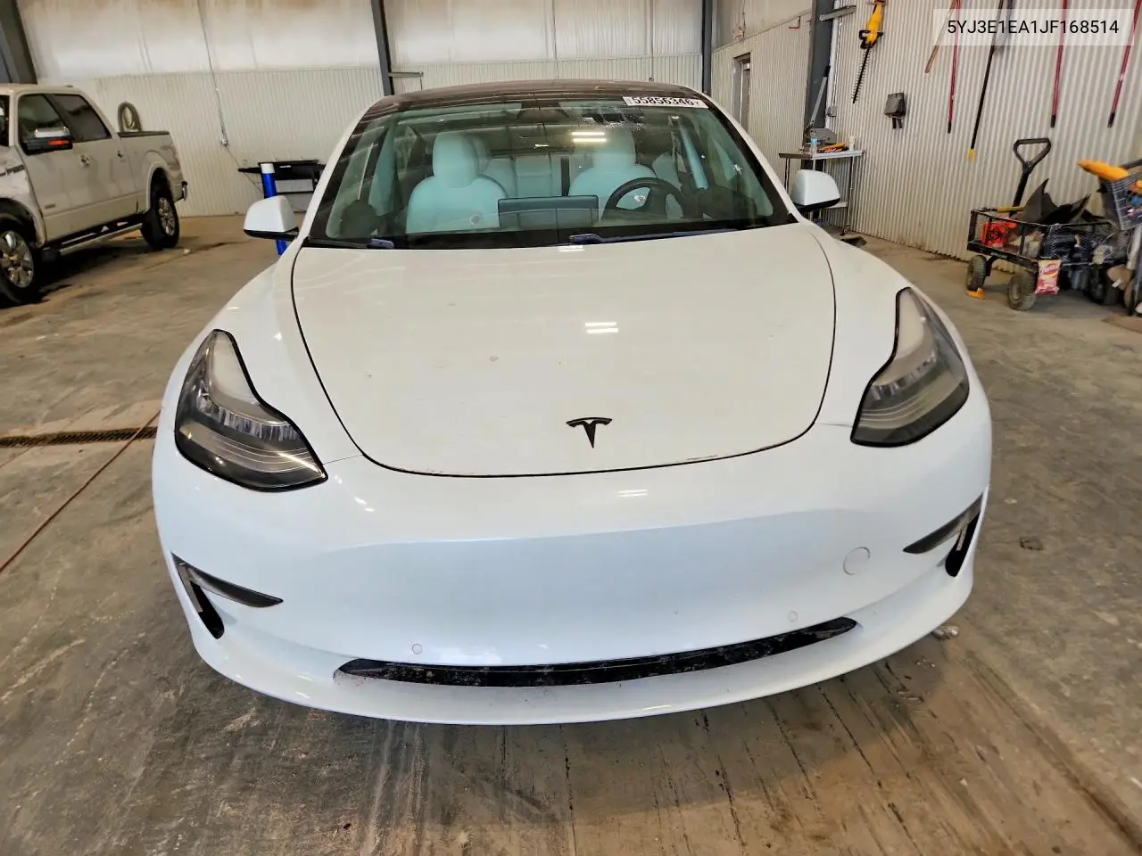 2018 Tesla Model 3 VIN: 5YJ3E1EA1JF168514 Lot: 55856346