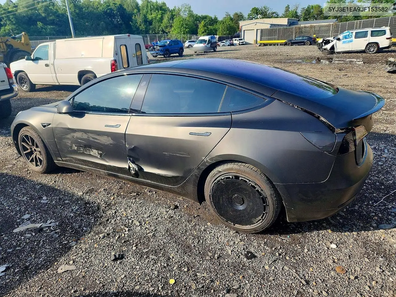 2018 Tesla Model 3 VIN: 5YJ3E1EA9JF153582 Lot: 56687966