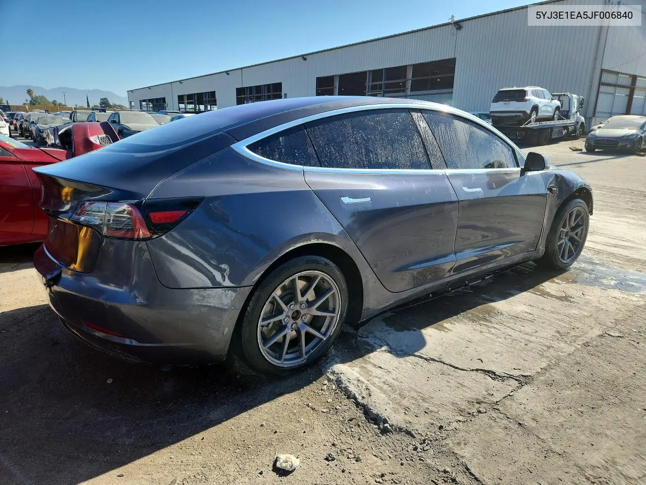 2018 Tesla Model 3 VIN: 5YJ3E1EA5JF006840 Lot: 56831436