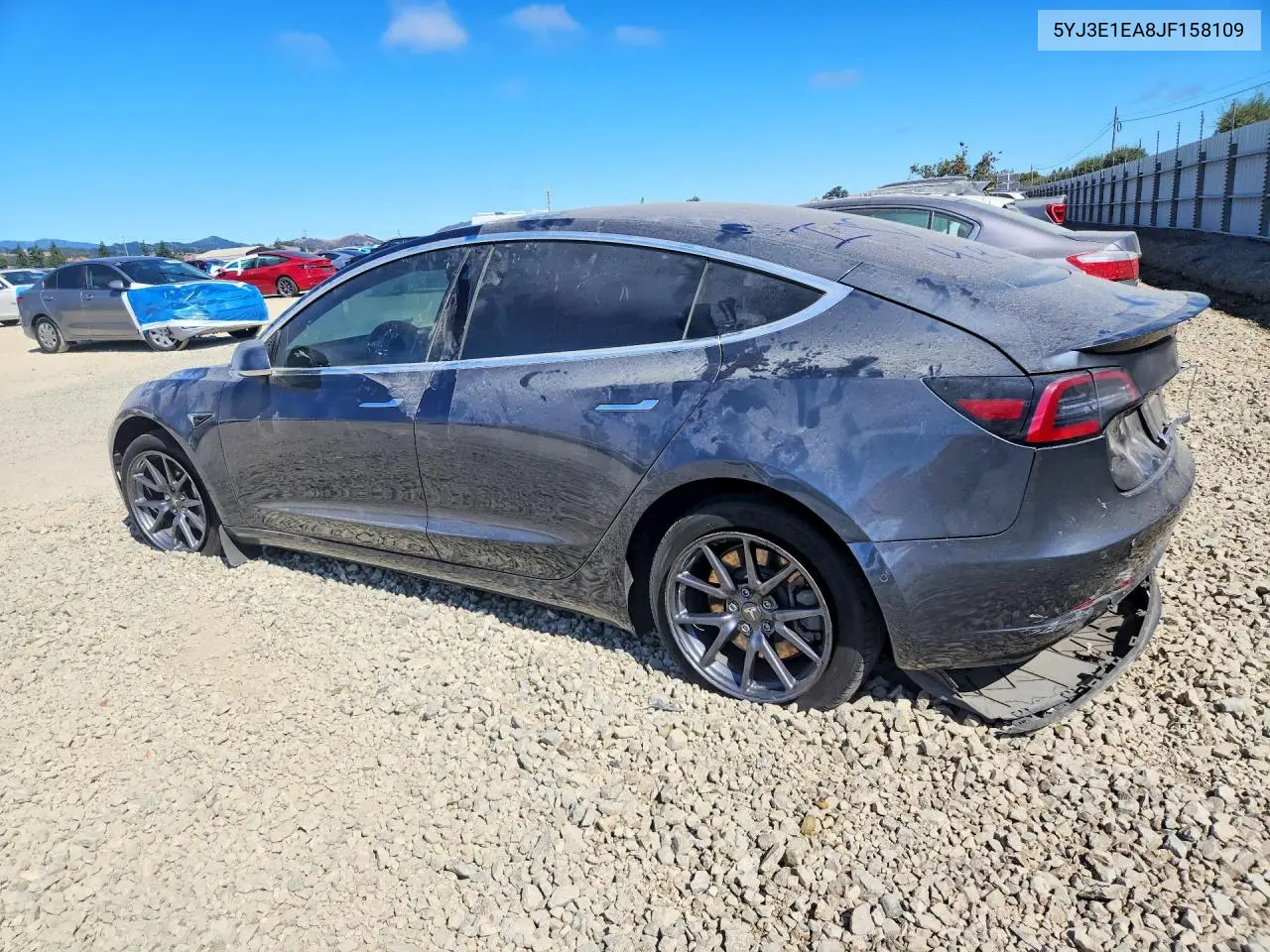 2018 Tesla Model 3 VIN: 5YJ3E1EA8JF158109 Lot: 57871406