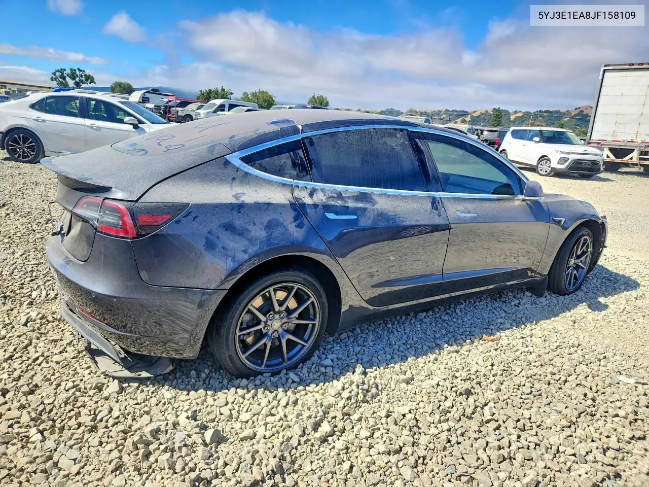 2018 Tesla Model 3 VIN: 5YJ3E1EA8JF158109 Lot: 57871406