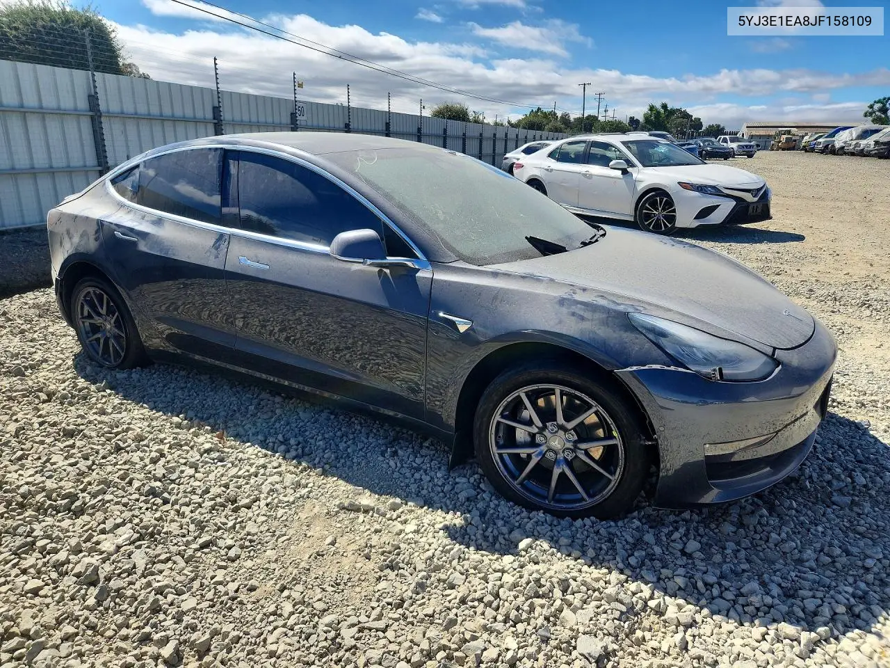 2018 Tesla Model 3 VIN: 5YJ3E1EA8JF158109 Lot: 57871406