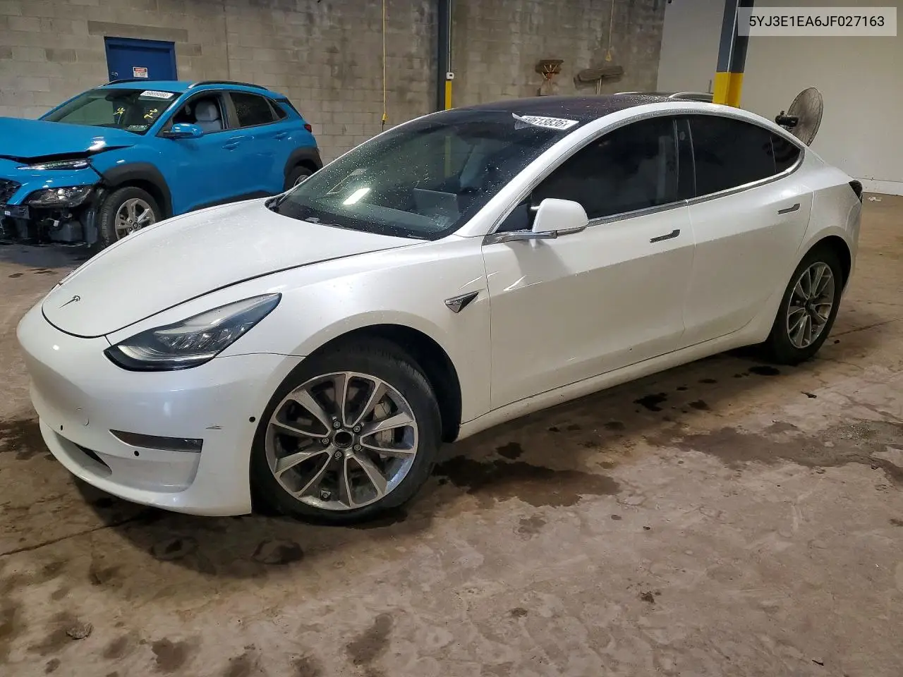 2018 Tesla Model 3 VIN: 5YJ3E1EA6JF027163 Lot: 59613836
