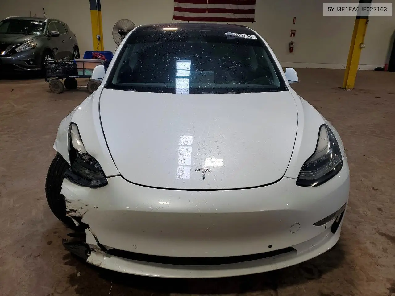 2018 Tesla Model 3 VIN: 5YJ3E1EA6JF027163 Lot: 59613836