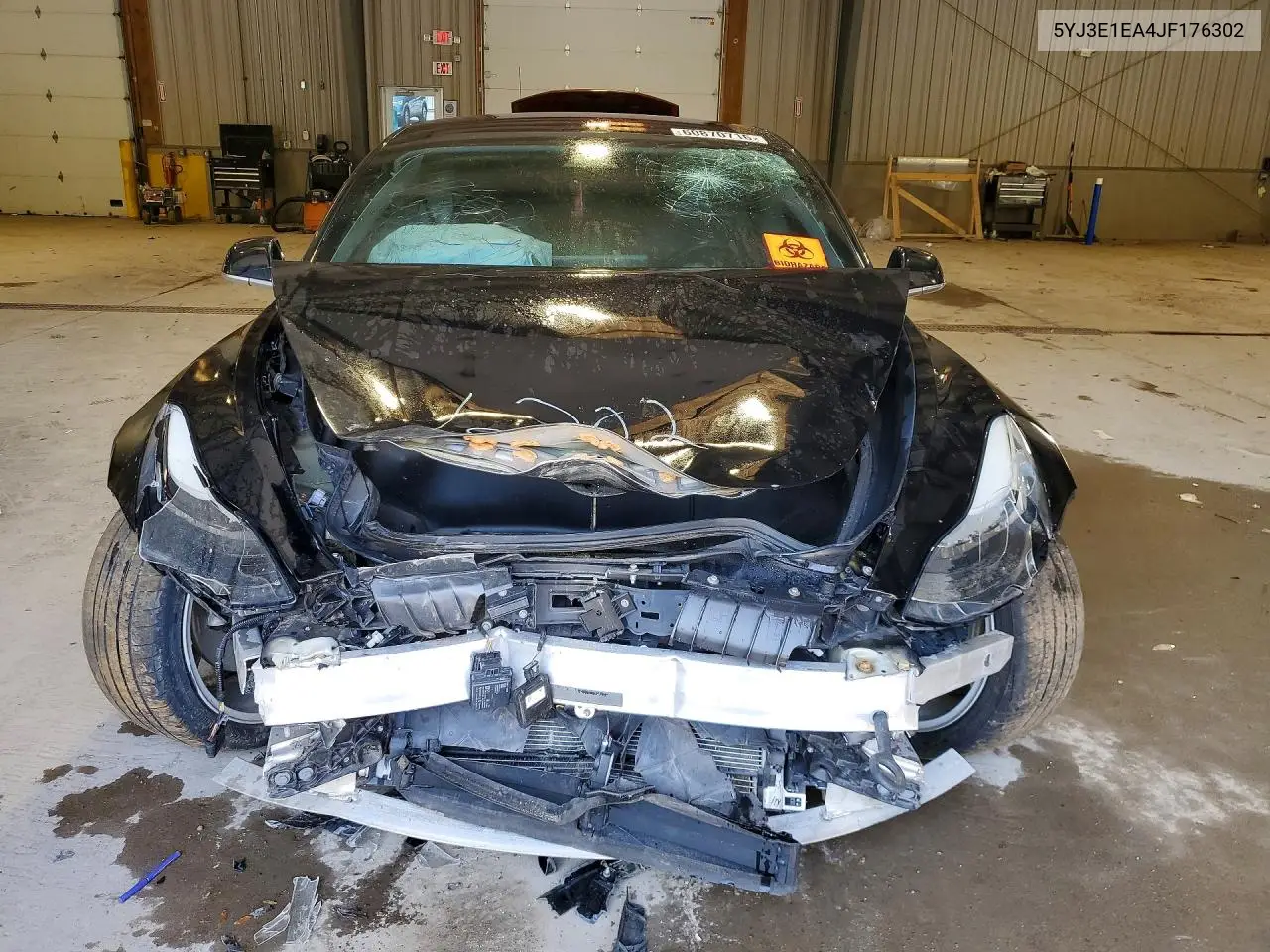 2018 Tesla Model 3 VIN: 5YJ3E1EA4JF176302 Lot: 60870716