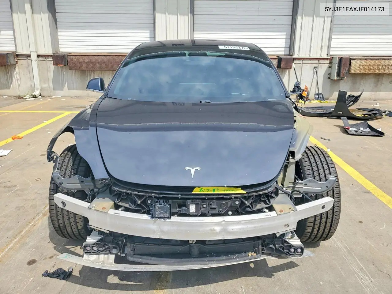 2018 Tesla Model 3 VIN: 5YJ3E1EAXJF014173 Lot: 61194276