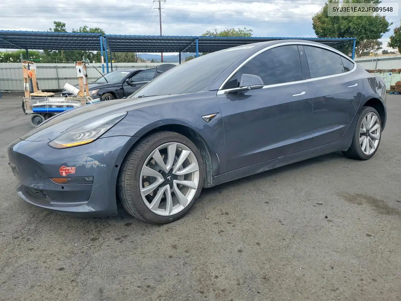 2018 Tesla Model 3 VIN: 5YJ3E1EA2JF009548 Lot: 61368246