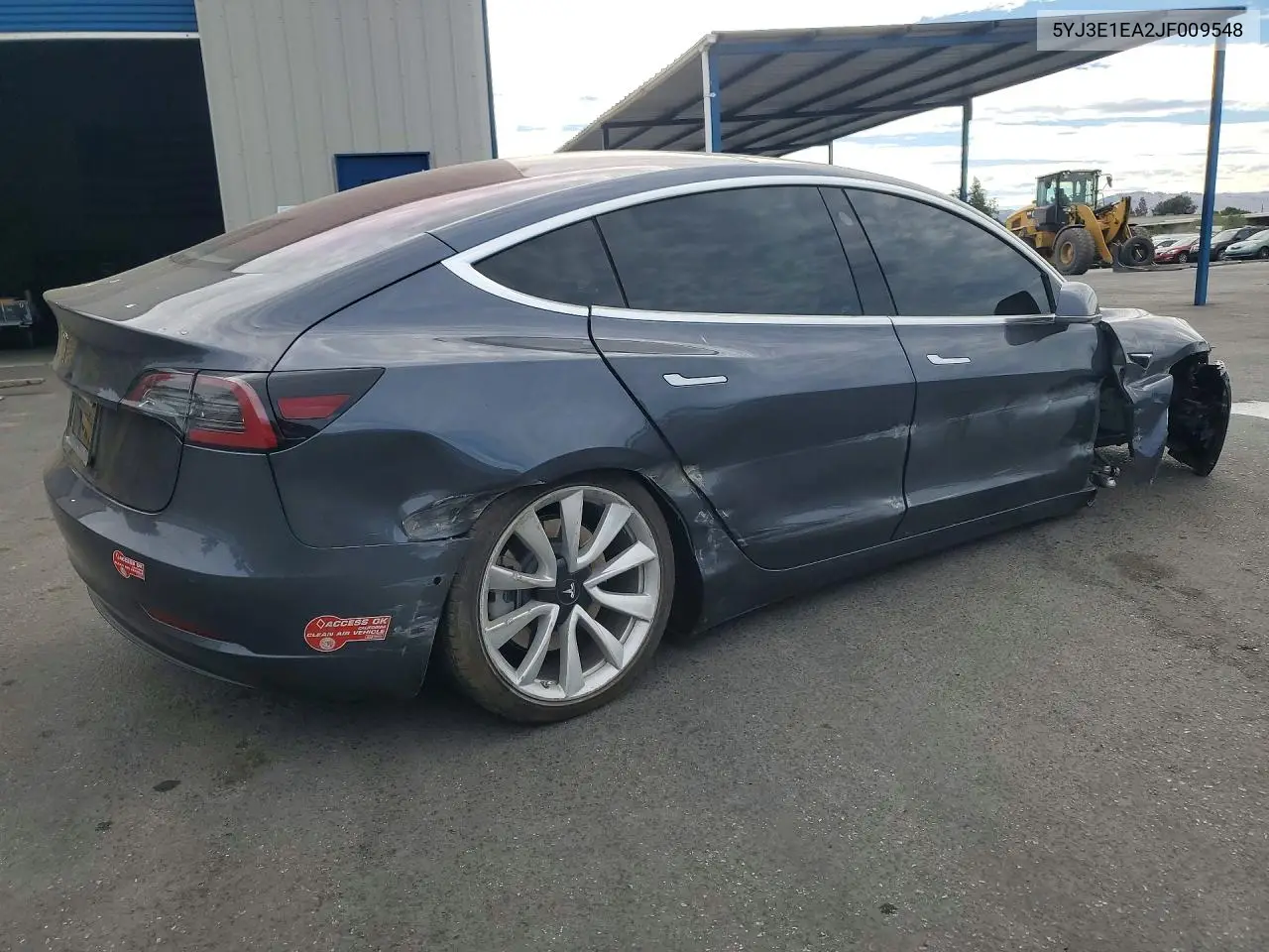 2018 Tesla Model 3 VIN: 5YJ3E1EA2JF009548 Lot: 61368246