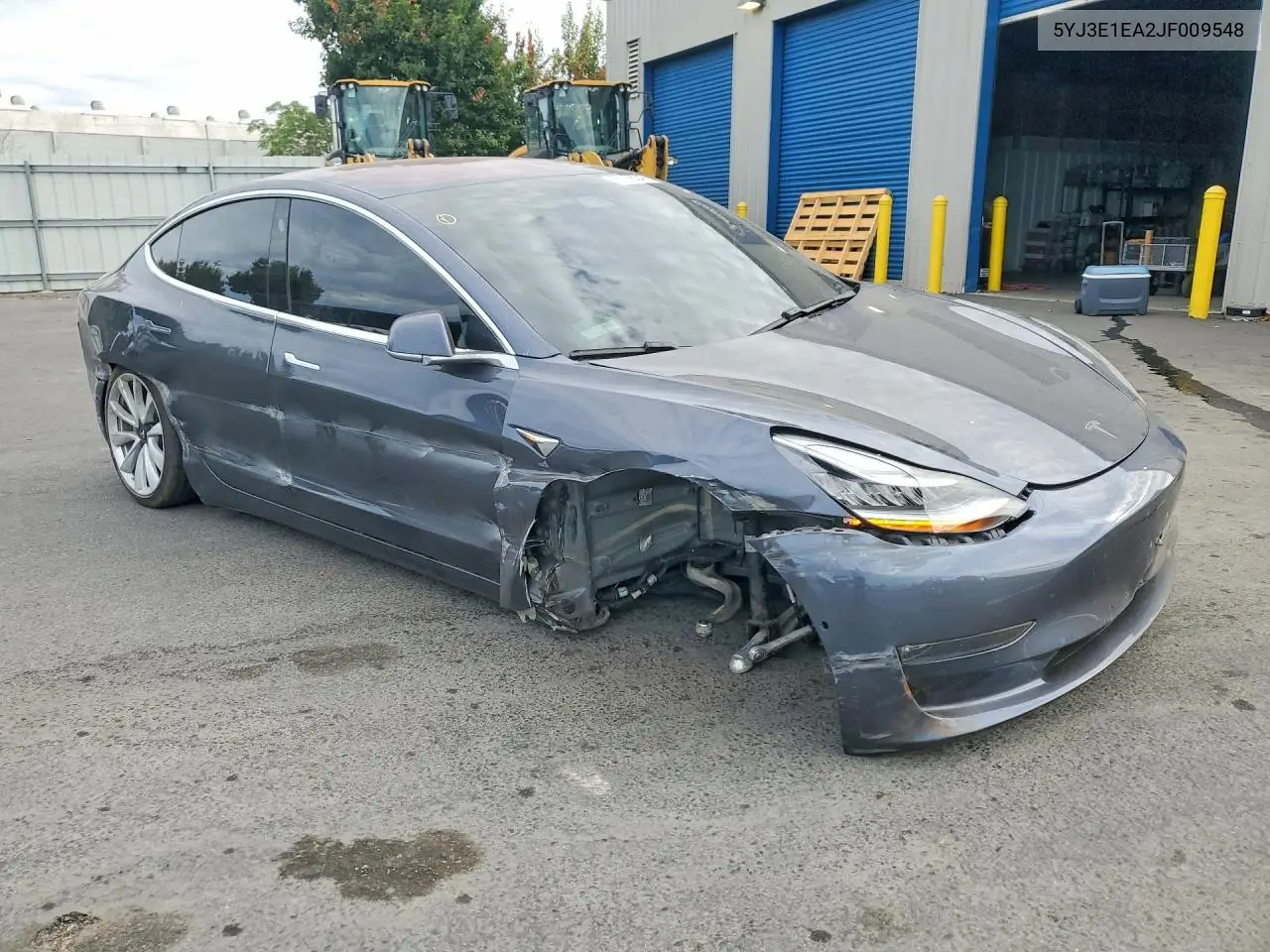 2018 Tesla Model 3 VIN: 5YJ3E1EA2JF009548 Lot: 61368246