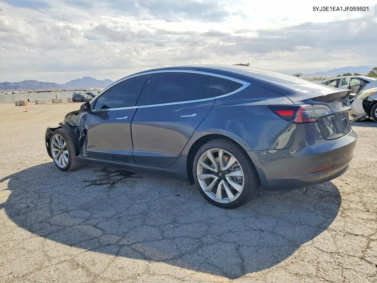 2018 Tesla Model 3 VIN: 5YJ3E1EA1JF059521 Lot: 61436926
