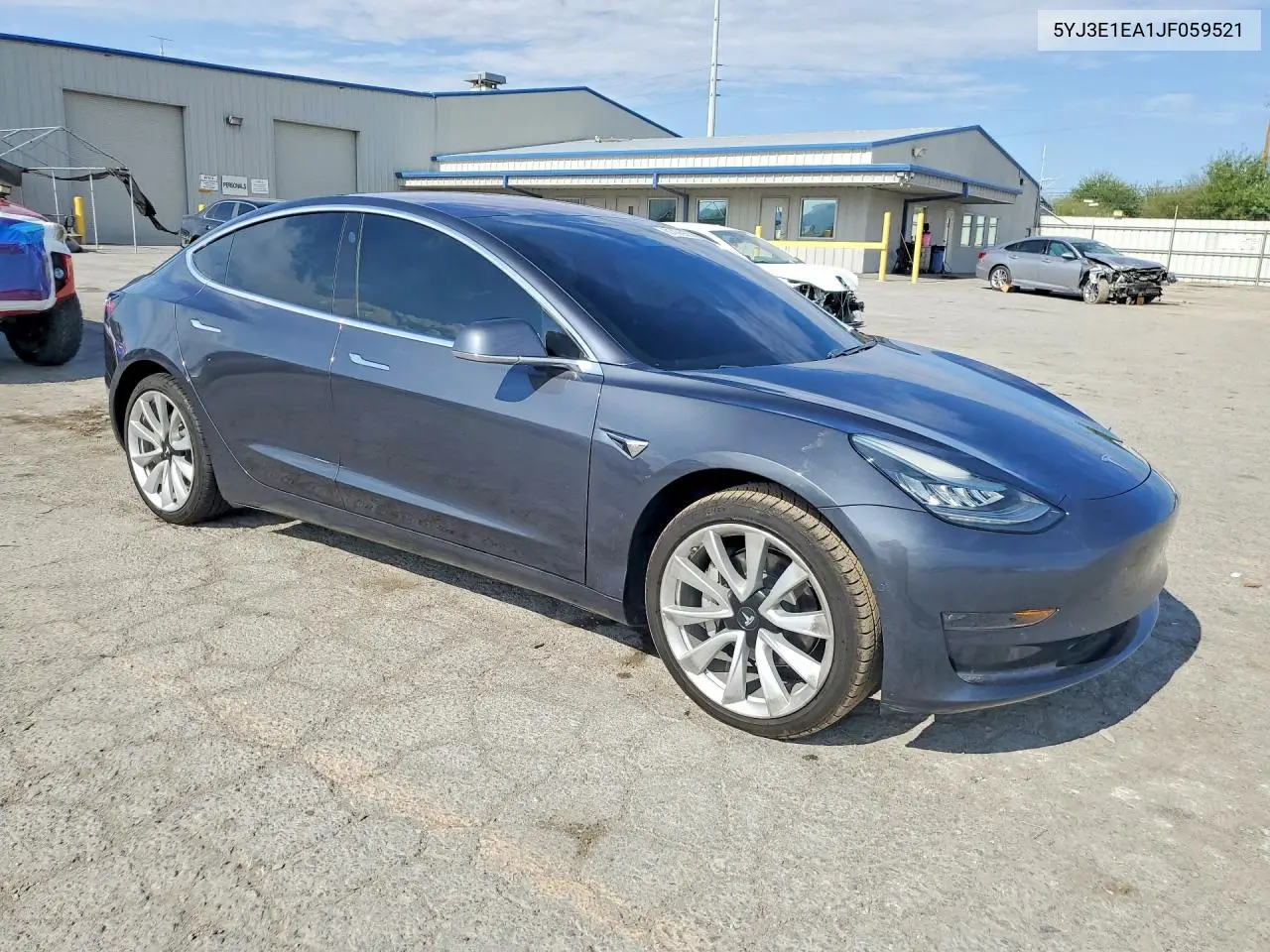 2018 Tesla Model 3 VIN: 5YJ3E1EA1JF059521 Lot: 61436926