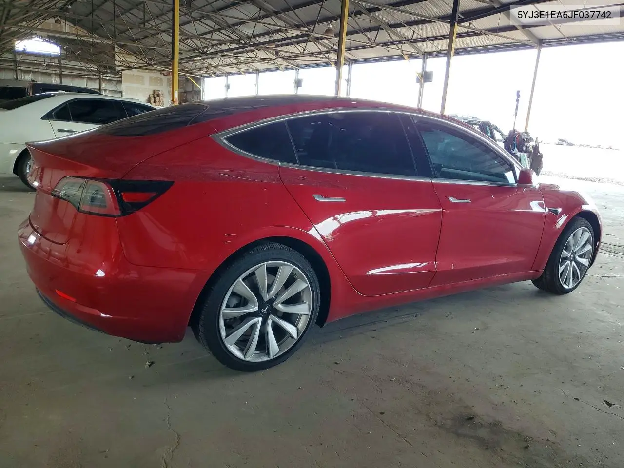 2018 Tesla Model 3 VIN: 5YJ3E1EA6JF037742 Lot: 61883036
