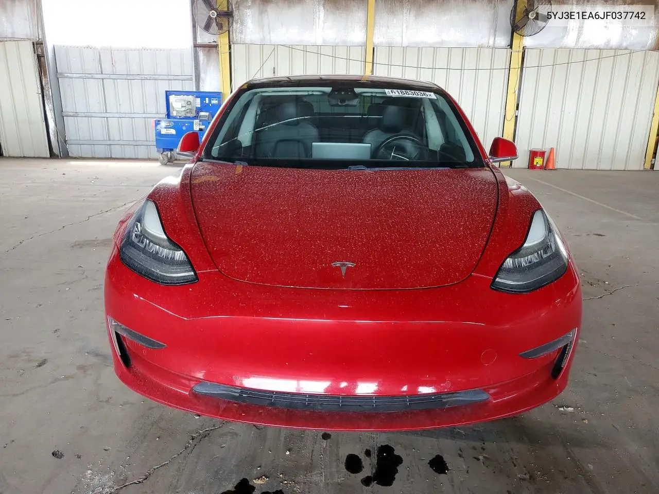 2018 Tesla Model 3 VIN: 5YJ3E1EA6JF037742 Lot: 61883036