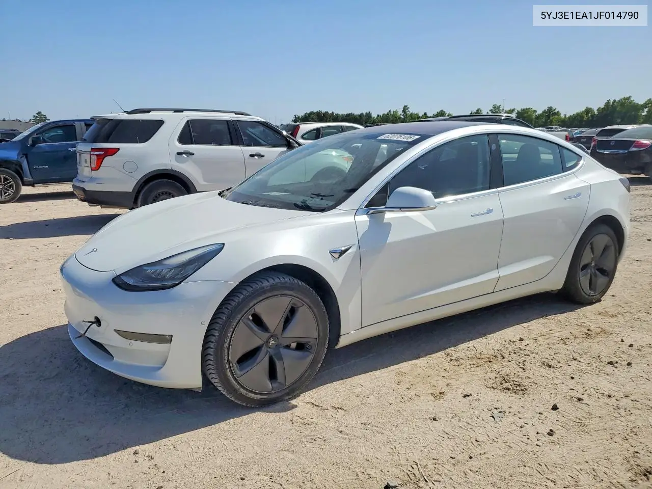 2018 Tesla Model 3 VIN: 5YJ3E1EA1JF014790 Lot: 62076106