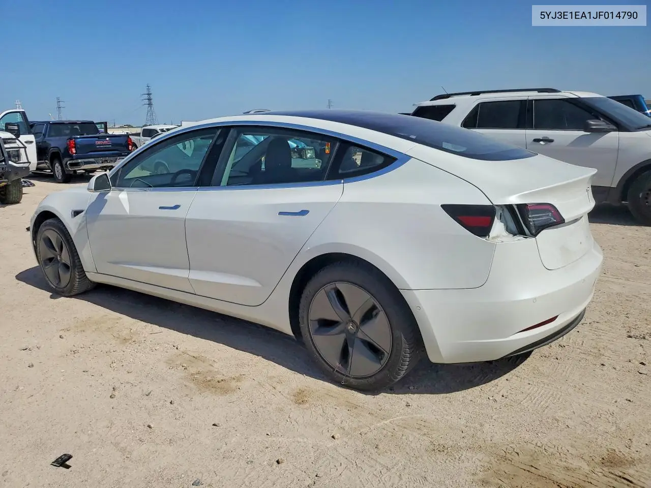 2018 Tesla Model 3 VIN: 5YJ3E1EA1JF014790 Lot: 62076106