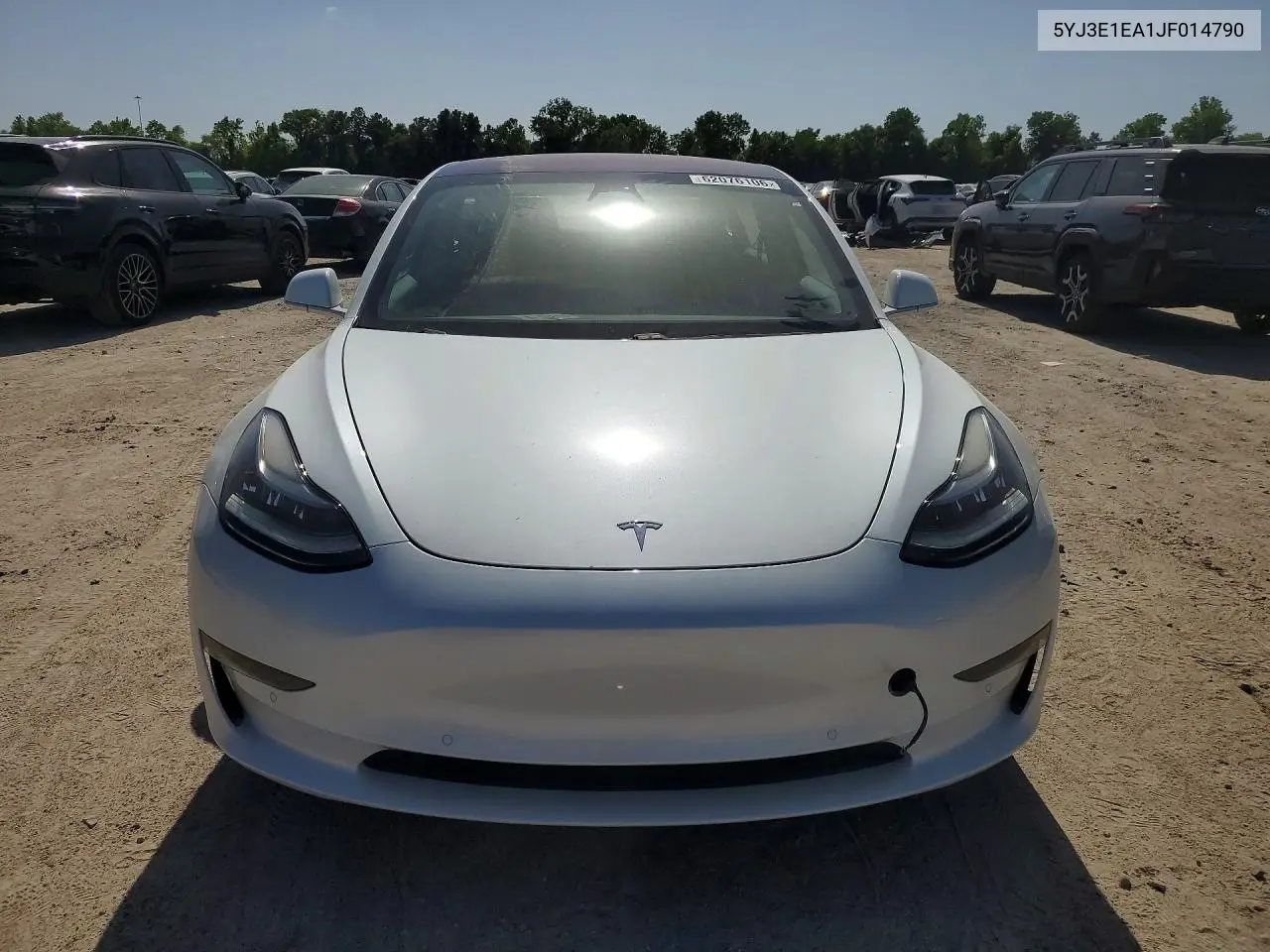 2018 Tesla Model 3 VIN: 5YJ3E1EA1JF014790 Lot: 62076106