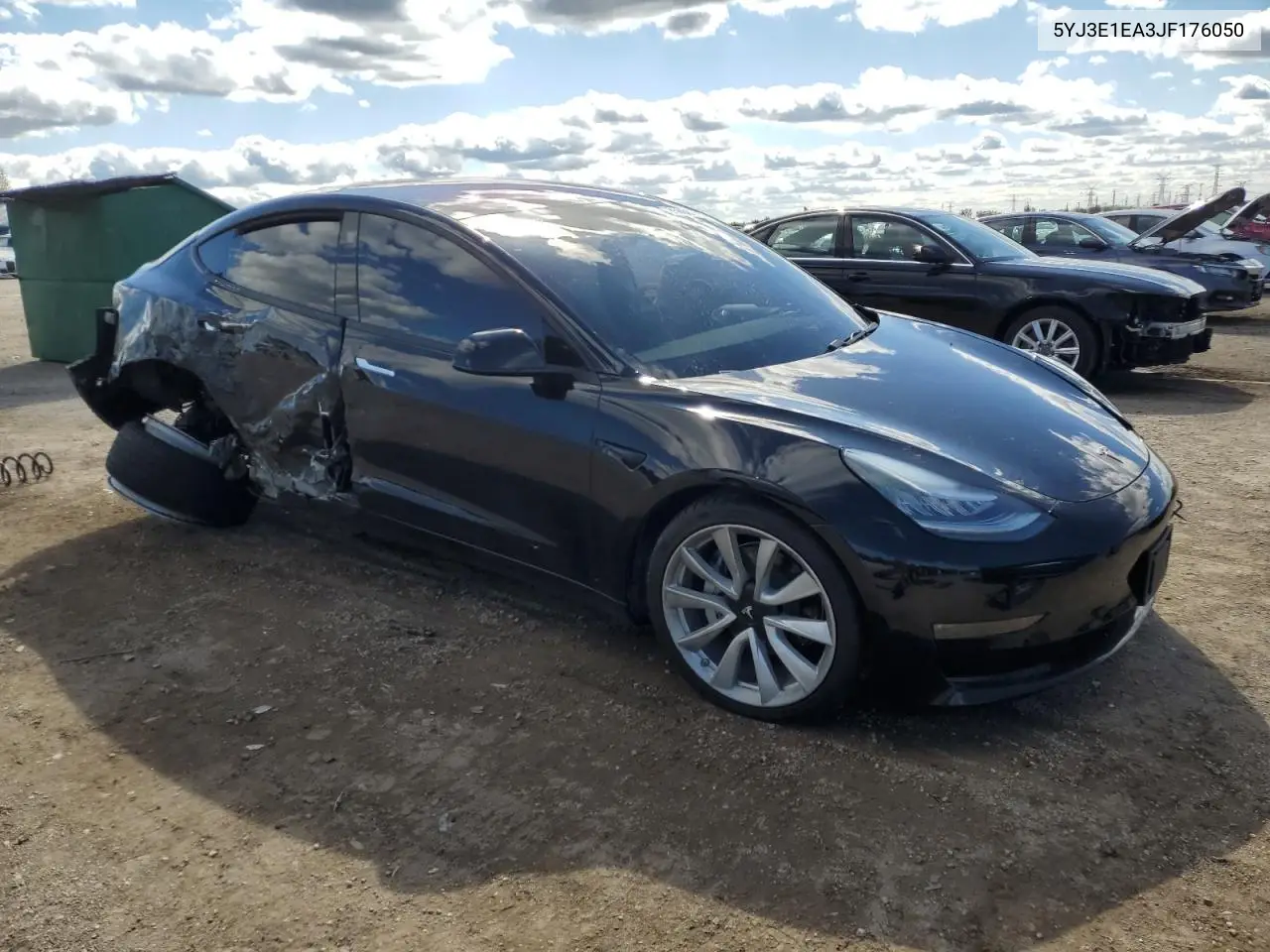 5YJ3E1EA3JF176050 2018 Tesla Model 3