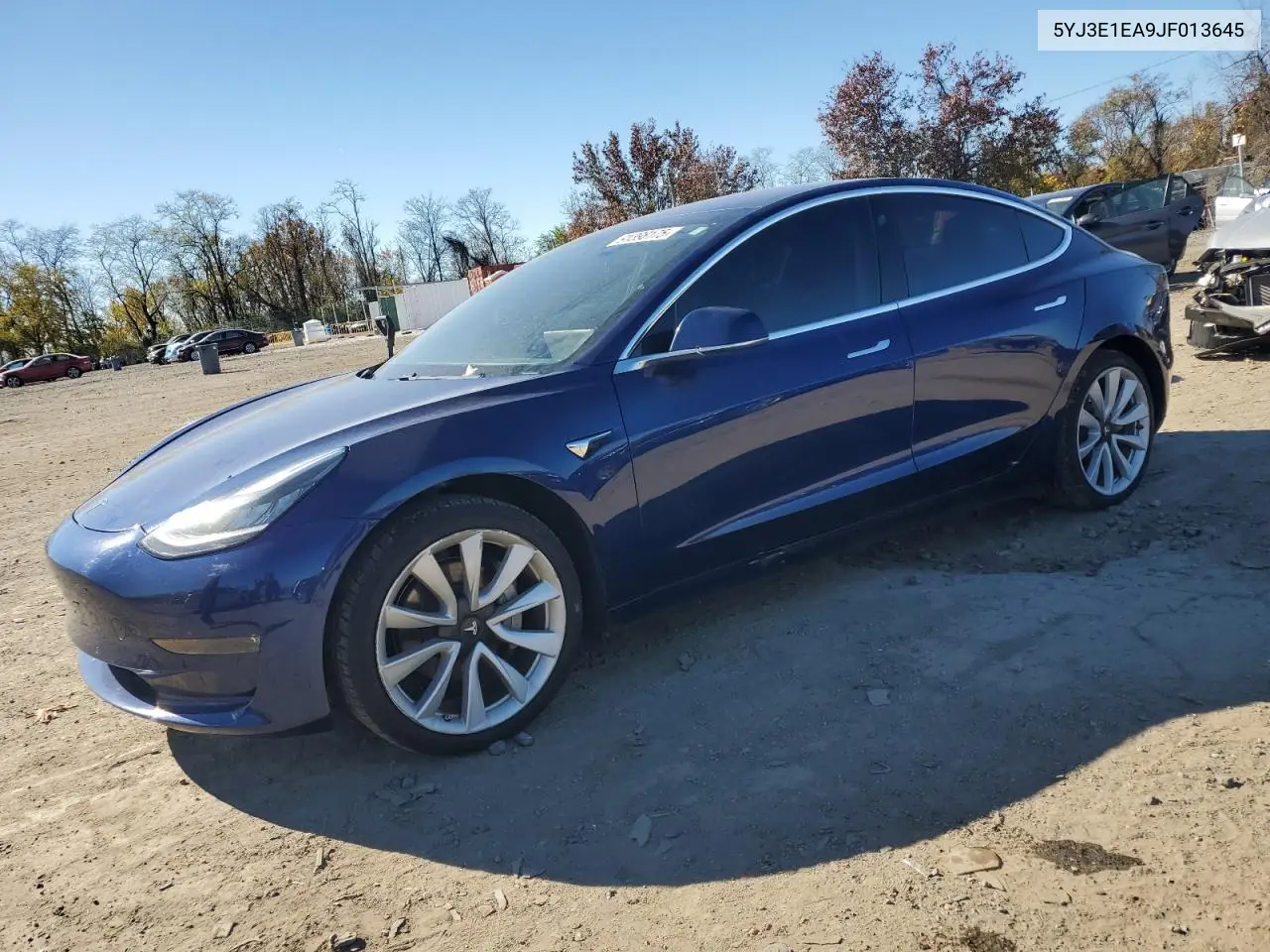 5YJ3E1EA9JF013645 2018 Tesla Model 3