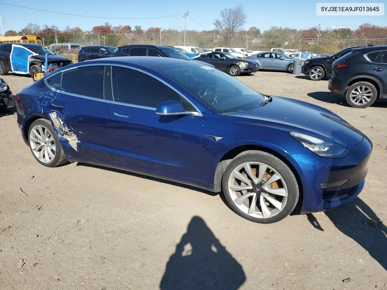 5YJ3E1EA9JF013645 2018 Tesla Model 3