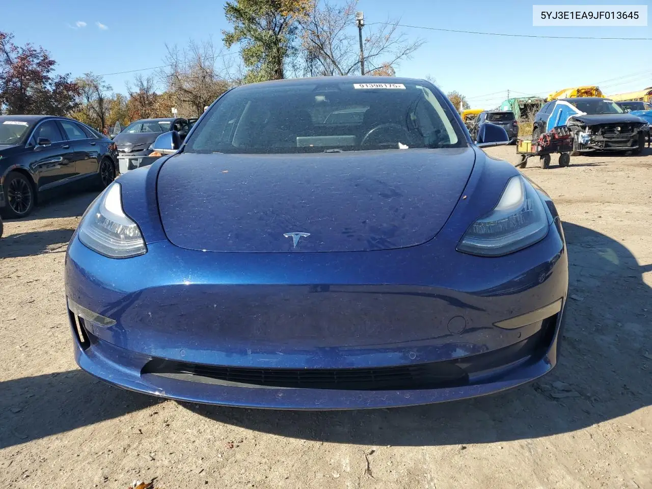 5YJ3E1EA9JF013645 2018 Tesla Model 3