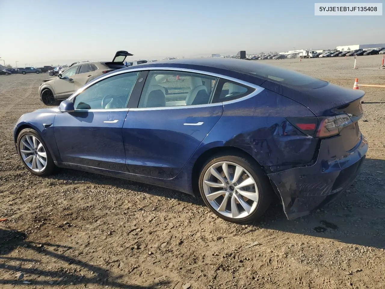 5YJ3E1EB1JF135408 2018 Tesla Model 3